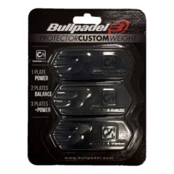 BULLPADEL PROTECTOR CUSTOM (3x3 Gr.) - Nero