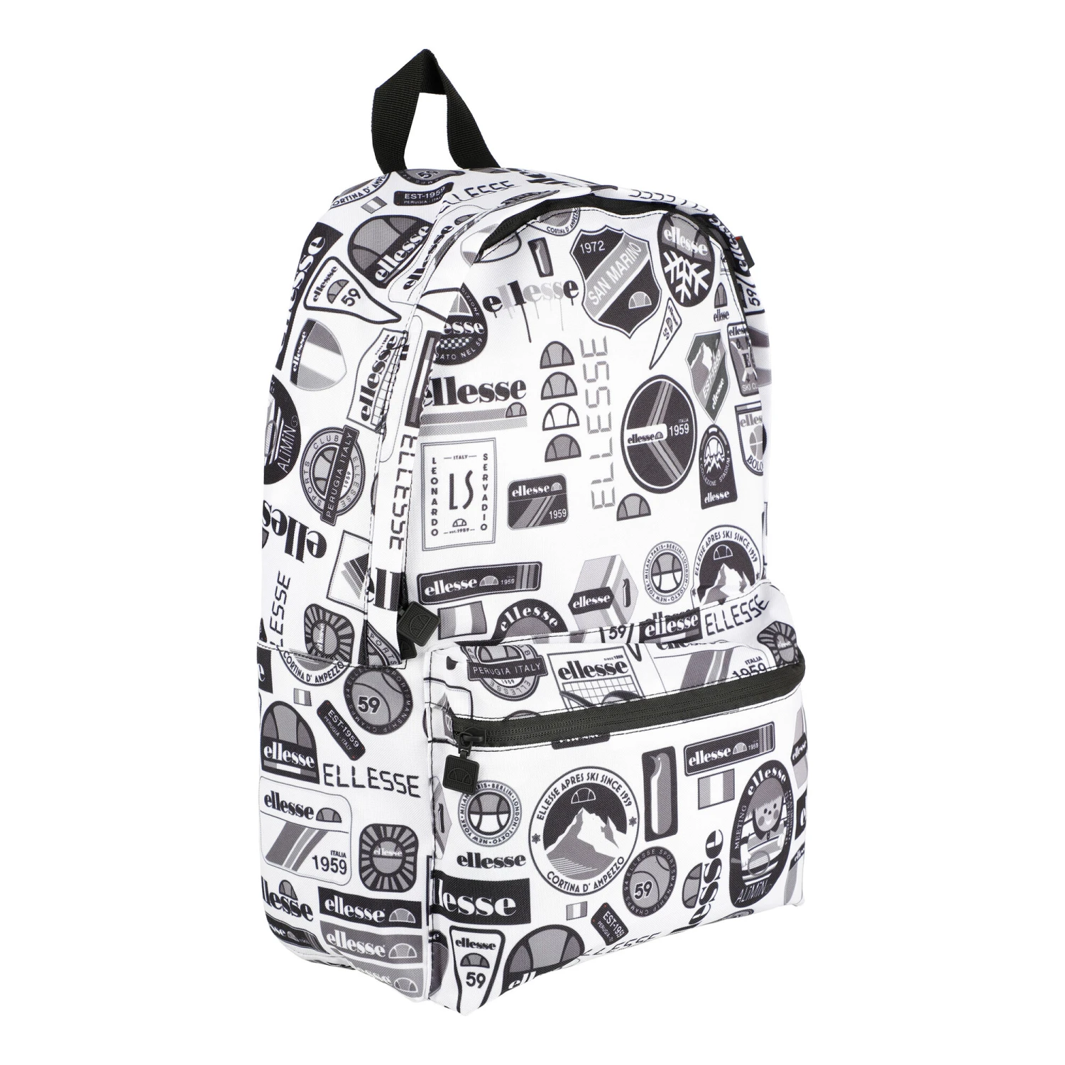 Ellesse Ansu Zaino - Bianco, Nero 8 Ellesse Ansu Zaino - Bianco, Nero - immagine 6
