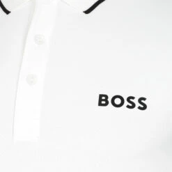 Boss Patteo MB 8 Polo Uomini - Bianco, Nero -Attrezzatura Da Tennis 00013000 10 1