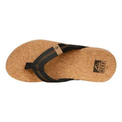 Reef Cushion Phantom Cork Infradito Uomini - Nero -Attrezzatura Da Tennis 00033000 0 4