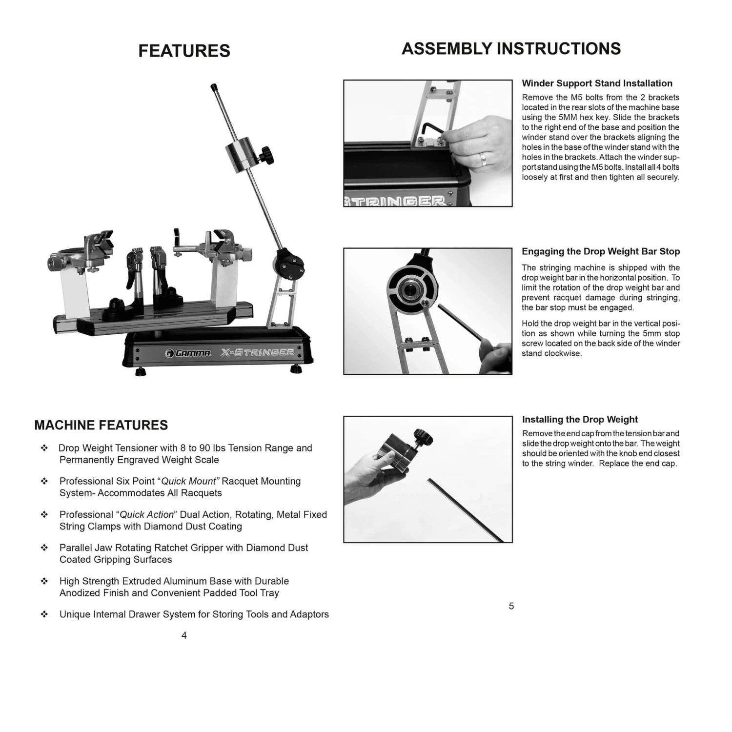 GAMMA X-6FC Pro Macchina Incordatrice 4 GAMMA X-6FC Pro Macchina Incordatrice - immagine 2