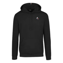 Le Coq Sportif Essentials N°1 Felpa Con Cappuccio Uomini - Nero