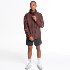 NOX Windbreaker Giacca Da Allenamento Uomini - Rosso Scuro -Attrezzatura Da Tennis 00059000 17