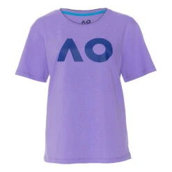 AO Stack Print Core Logo Maglietta Donna - Viola