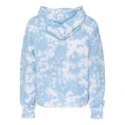AO Tie Dye Felpa Con Cappuccio Donna - Blu Chiaro, Bianco 12 AO Tie Dye Felpa Con Cappuccio Donna - Blu Chiaro, Bianco -Attrezzatura Da Tennis 00083000 0 2