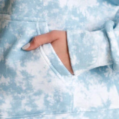 AO Tie Dye Felpa Con Cappuccio Donna - Blu Chiaro, Bianco 17 AO Tie Dye Felpa Con Cappuccio Donna - Blu Chiaro, Bianco -Attrezzatura Da Tennis 00083000 0 9