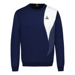 Le Coq Sportif N°1 Felpa Uomini - Blu Scuro, Bianco