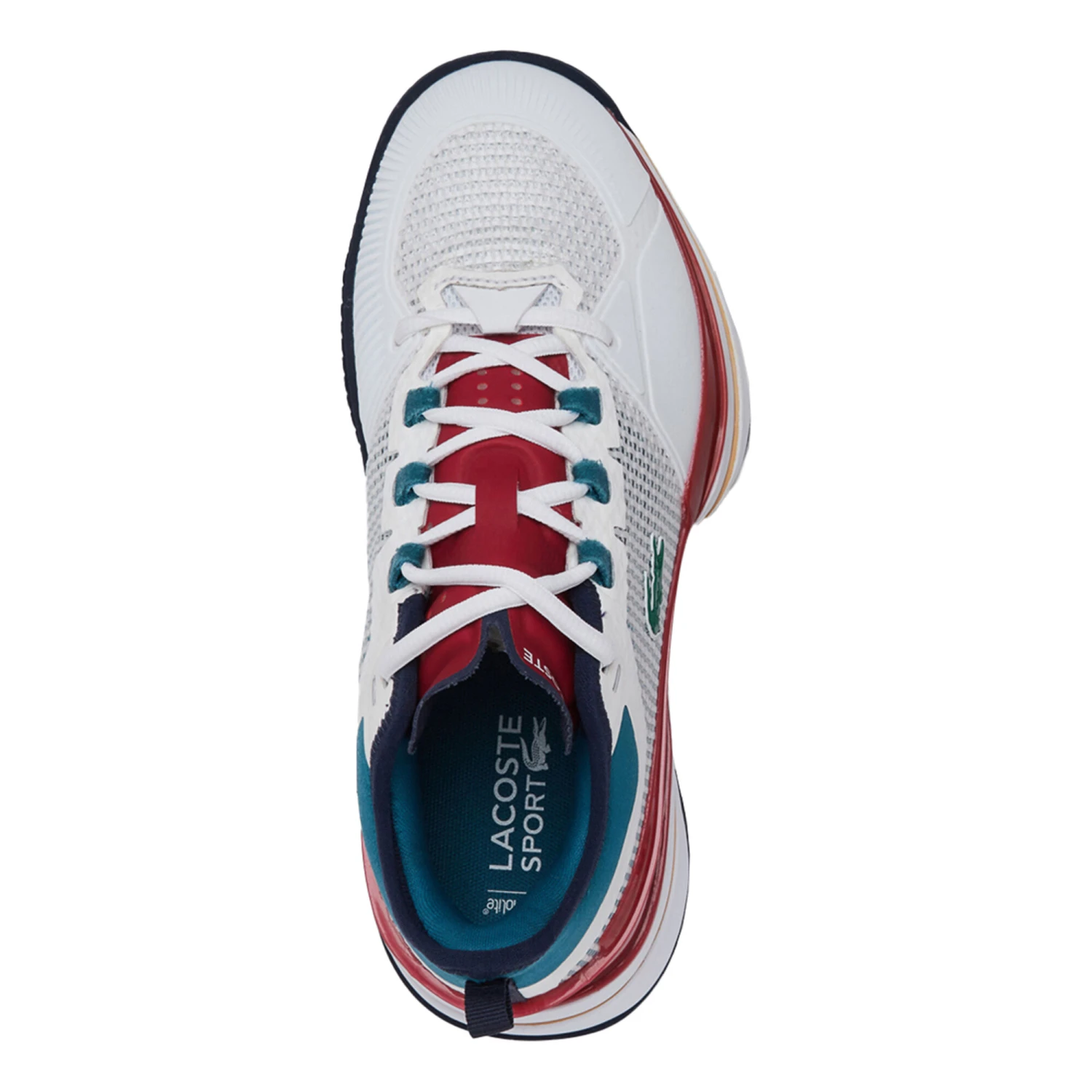 Lacoste AG-LT Ultra Scarpa Per Tutte Le Superfici Donna - Bianco, Verde 5 Lacoste AG-LT Ultra Scarpa Per Tutte Le Superfici Donna - Bianco, Verde - immagine 3