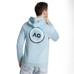 AO Logo Felpa Uomini - Blu Chiaro 14 AO Logo Felpa Uomini - Blu Chiaro -Attrezzatura Da Tennis 00092000 0 4