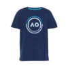 AO Round Logo Maglietta Ragazzi - Blu Scuro, Blu 2 AO Round Logo Maglietta Ragazzi - Blu Scuro, Blu -Attrezzatura Da Tennis 00096000 000