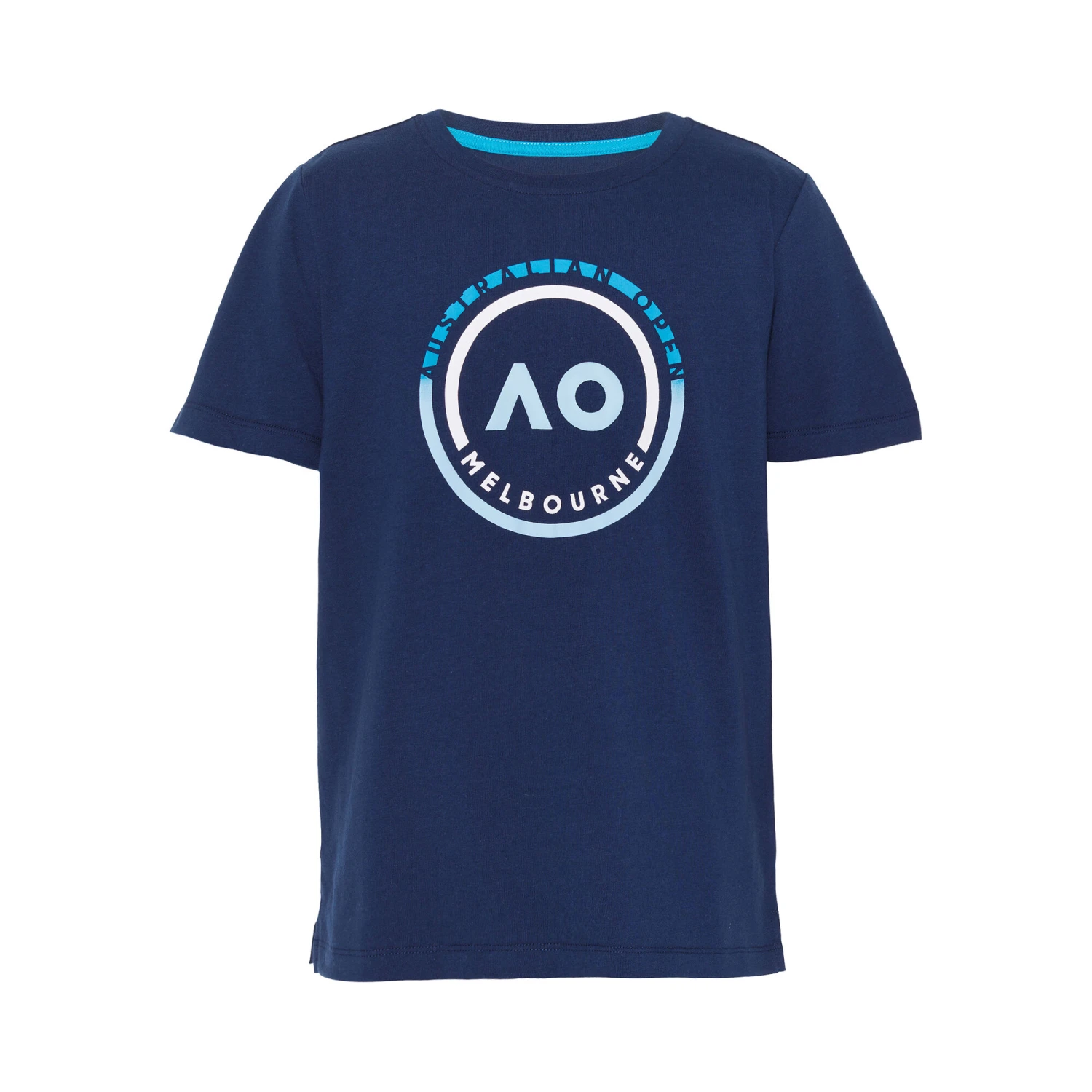 AO Round Logo Maglietta Ragazzi - Blu Scuro, Blu 3 AO Round Logo Maglietta Ragazzi - Blu Scuro, Blu