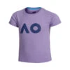 AO Stack Print Core Logo Maglietta Ragazze - Viola