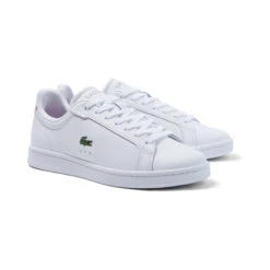 Lacoste Carnaby Pro Scarpa Per Il Tempo Libero Donna - Bianco, Lilla -Attrezzatura Da Tennis 00112000 000