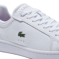 Lacoste Carnaby Pro Scarpa Per Il Tempo Libero Donna - Bianco, Lilla -Attrezzatura Da Tennis 00112000 10
