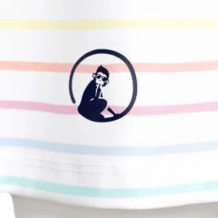 Rainbow Stripe Bounce Gonna Donna - Bianco, Multicolore -Attrezzatura Da Tennis 00156000 12