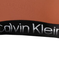 Calvin Klein Medium Support Reggiseni Sportivi Donna - Ruggine, Nero -Attrezzatura Da Tennis 00157000 10