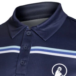 Ocean AOP Stripe Tournament Polo Uomini - Blu -Attrezzatura Da Tennis 00191000 11
