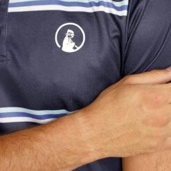 Ocean AOP Stripe Tournament Polo Uomini - Blu -Attrezzatura Da Tennis 00191000 19