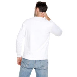 Baseline Felpa Uomini - Bianco, Blu -Attrezzatura Da Tennis 00236000 0 4