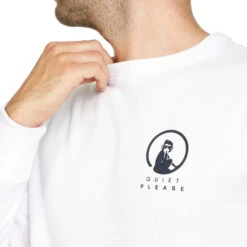 Baseline Felpa Uomini - Bianco, Blu -Attrezzatura Da Tennis 00236000 0 5