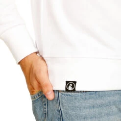 Baseline Felpa Uomini - Bianco, Blu -Attrezzatura Da Tennis 00236000 0 7