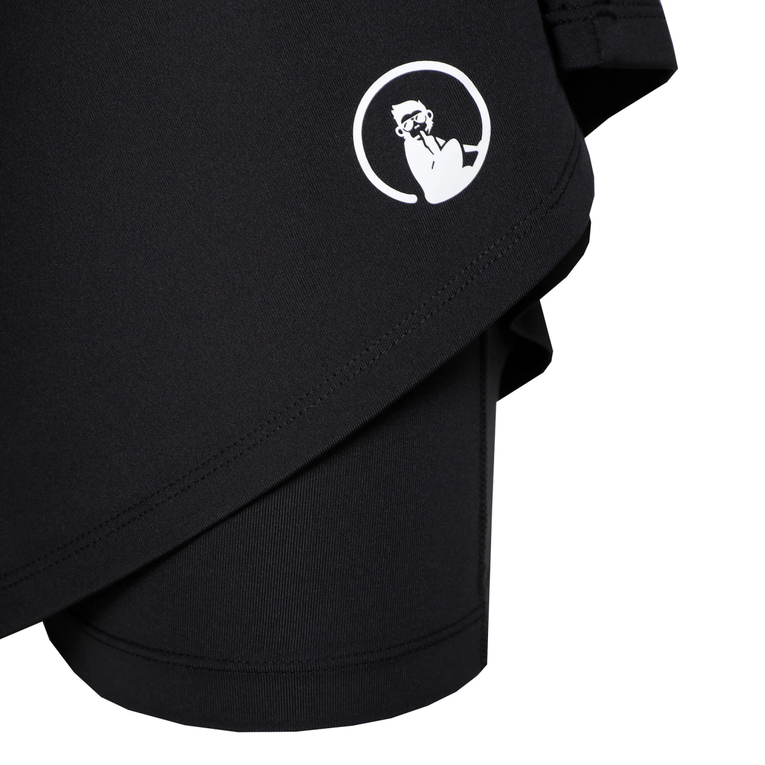 Camou Bounce Gonna Donna - Nero, Cachi 5 Camou Bounce Gonna Donna - Nero, Cachi - immagine 3