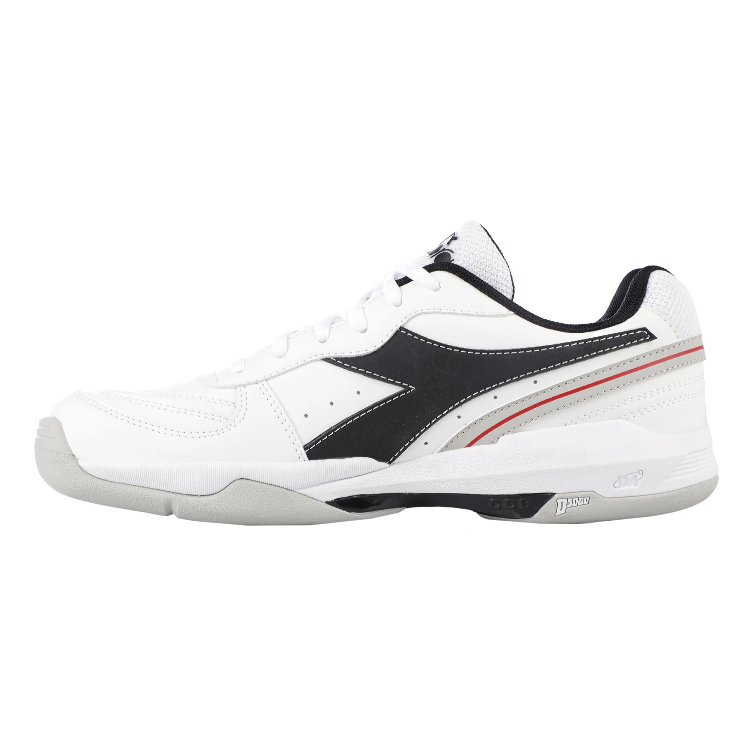 Diadora S.Challenge 4 SL Scarpa Per Tappeto Uomini - Bianco, Nero 4 Diadora S.Challenge 4 SL Scarpa Per Tappeto Uomini - Bianco, Nero - immagine 2