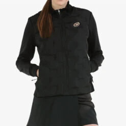 BULLPADEL Abeja Giacca Da Allenamento Donna - Nero -Attrezzatura Da Tennis 00290000 13