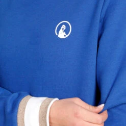 Retro Felpa Donna - Blu, Multicolore -Attrezzatura Da Tennis 00292000 0 8