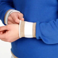 Retro Felpa Donna - Blu, Multicolore -Attrezzatura Da Tennis 00292000 0 9