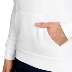 Retro Stripe Felpa Con Cappuccio Uomini - Bianco -Attrezzatura Da Tennis 00295000 0 7