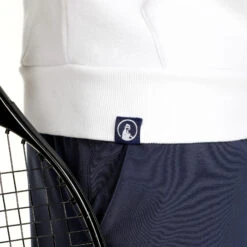 Retro Stripe Felpa Con Cappuccio Uomini - Bianco -Attrezzatura Da Tennis 00295000 0 9