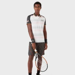 EA7 Polo Uomini - Bianco, Nero -Attrezzatura Da Tennis 00469000 15