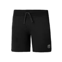Hydrogen Tech Pantaloncini Uomini - Nero, Argento -Attrezzatura Da Tennis 00471000 000
