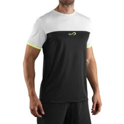 Endless Alpha Maglietta Uomini - Nero, Verde -Attrezzatura Da Tennis 00553000 13