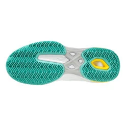 Mizuno Wave Exceed Light Scarpa Per Tutte Le Superfici Donna - Bianco, Verde -Attrezzatura Da Tennis 00698000 0 5