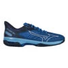 Mizuno Wave Exceed Tour 5 Scarpa Per Terra Rossa Uomini - Blu, Blu Chiaro
