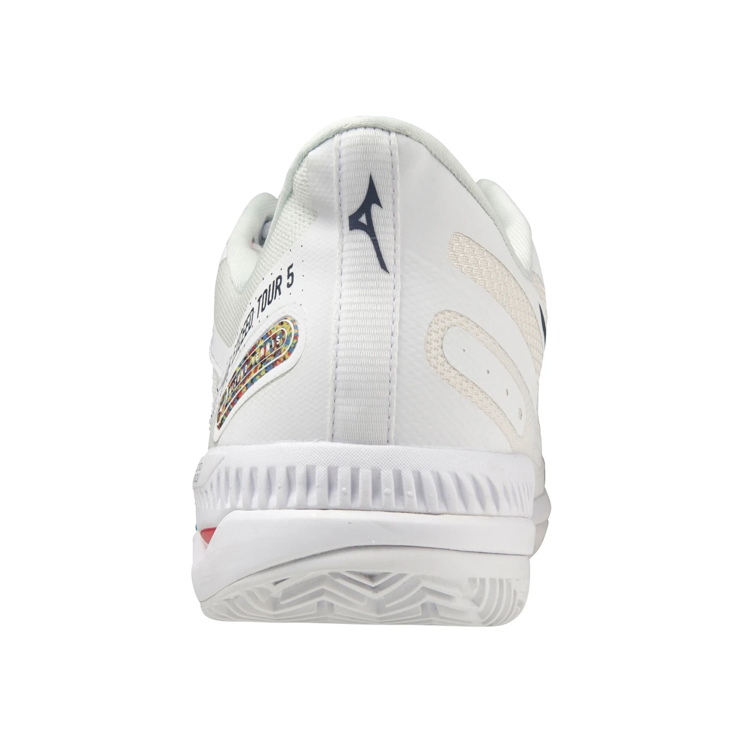 Mizuno Wave Exceed Tour 5 Scarpa Per Terra Rossa Uomini - Bianco, Blu 7 Mizuno Wave Exceed Tour 5 Scarpa Per Terra Rossa Uomini - Bianco, Blu - immagine 5