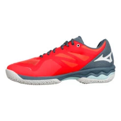 Mizuno Wave Exceed Light Scarpa Per Terra Rossa Donna - Arancione, Grigio-blu -Attrezzatura Da Tennis 00766000 0 3
