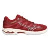 Mizuno Wave Exceed Light Scarpa Per Terra Rossa Donna - Rosso Scuro, Bianco -Attrezzatura Da Tennis 00767000 0 1