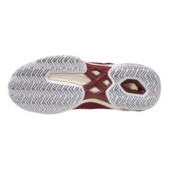 Mizuno Wave Exceed Light Scarpa Per Terra Rossa Donna - Rosso Scuro, Bianco -Attrezzatura Da Tennis 00767000 0 5