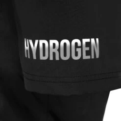 Hydrogen Tech Tiger Maglietta Uomini - Nero, Argento -Attrezzatura Da Tennis 00768000 12
