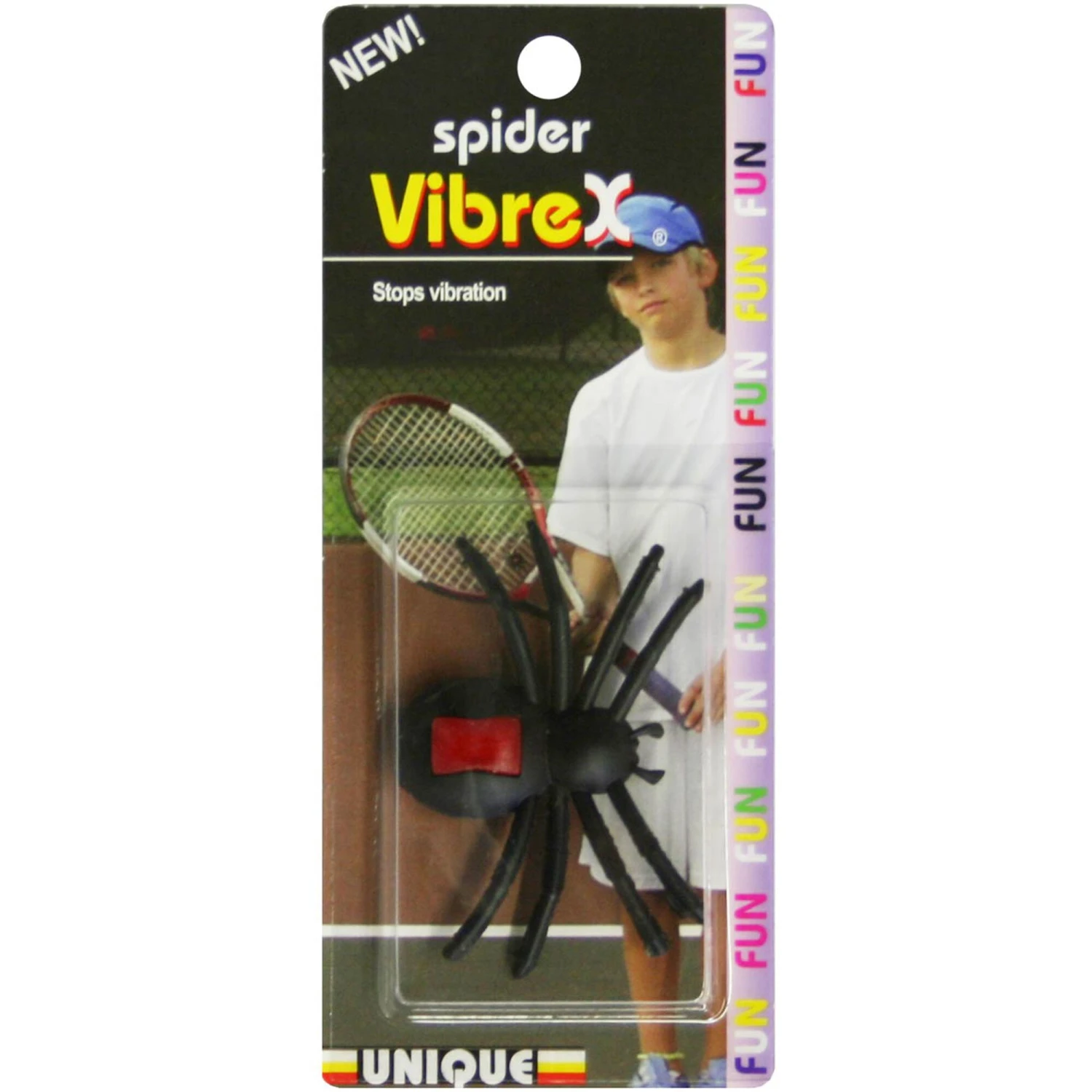 Tourna Spider Vibrex Antivibrazioni Confezione Da 1 - Nero 3 Tourna Spider Vibrex Antivibrazioni Confezione Da 1 - Nero