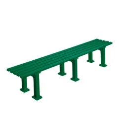 Panchina Da Tennis 2m Senza Schienale - Verde