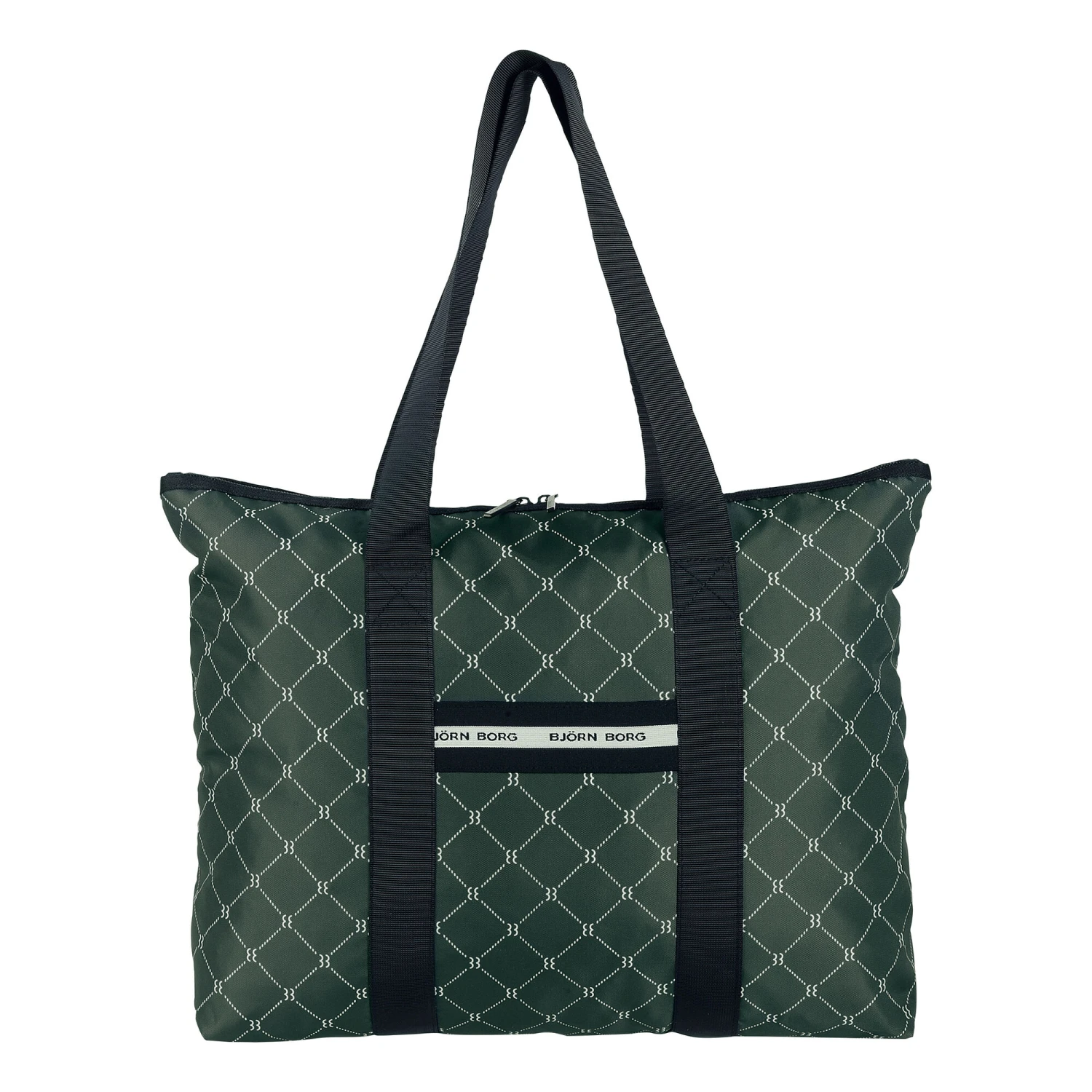 BJØRN BORG Klara Tote Borsa Casual - Verde, Nero 3 BJØRN BORG Klara Tote Borsa Casual - Verde, Nero