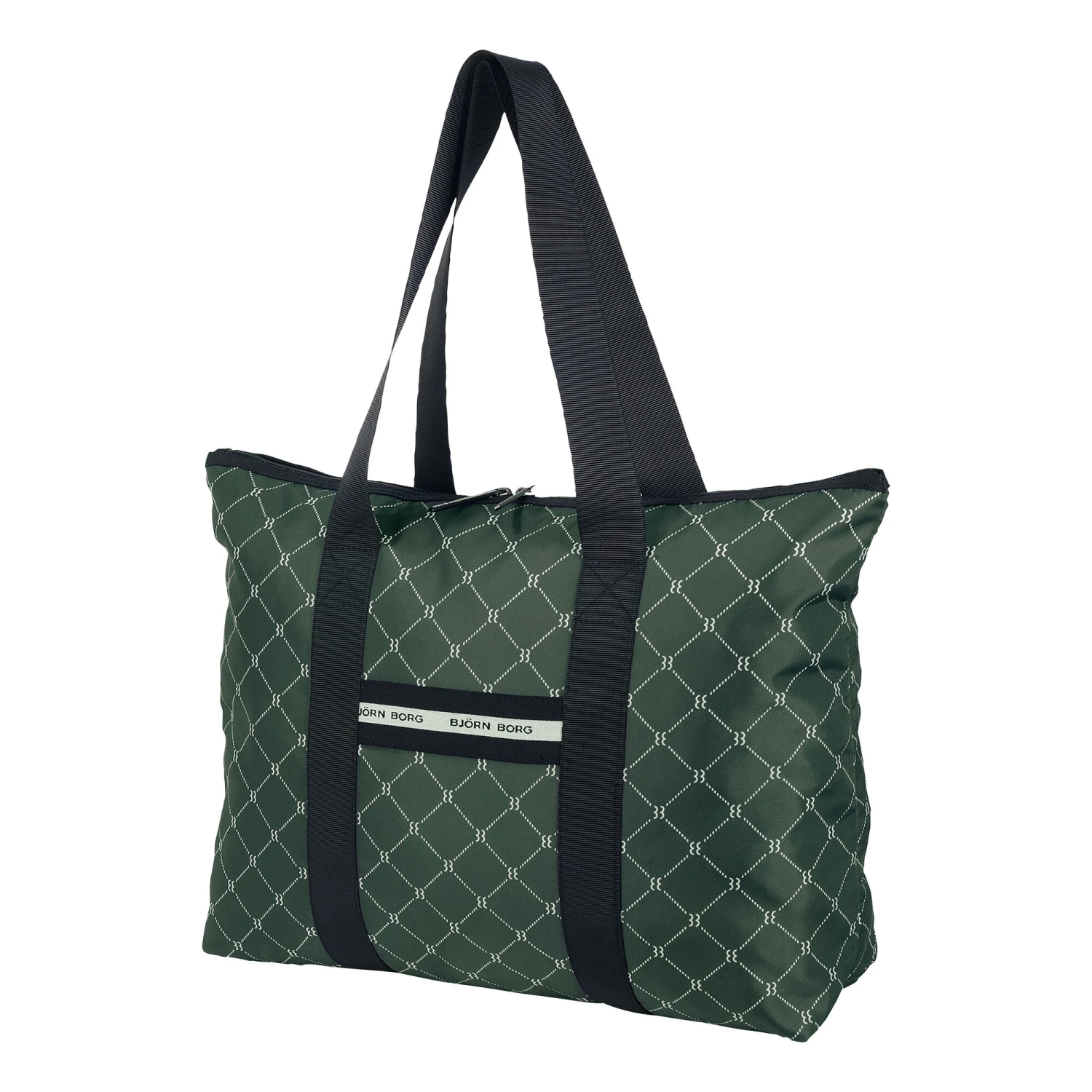 BJØRN BORG Klara Tote Borsa Casual - Verde, Nero 5 BJØRN BORG Klara Tote Borsa Casual - Verde, Nero - immagine 3