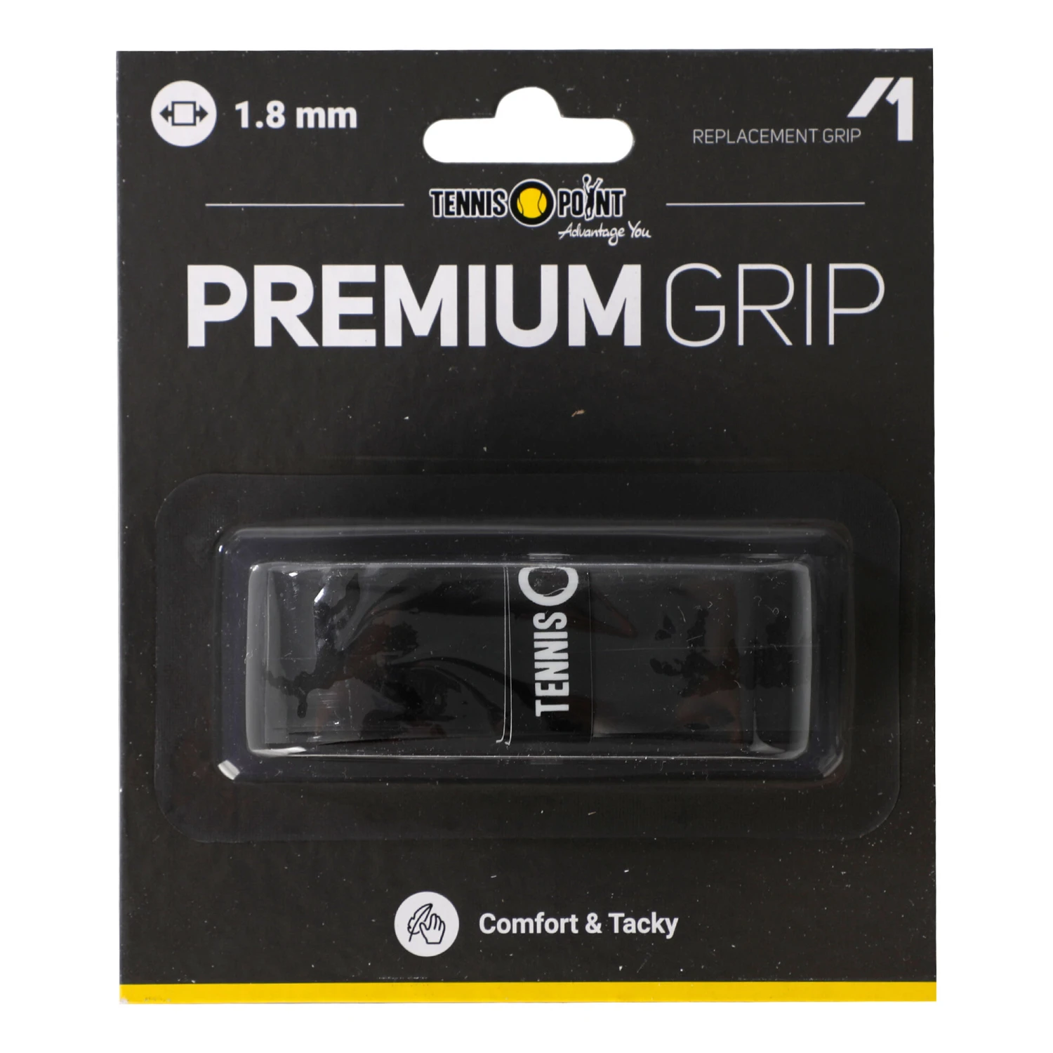 Premium Grip Confezione Da 1 - Nero 3 Premium Grip Confezione Da 1 - Nero