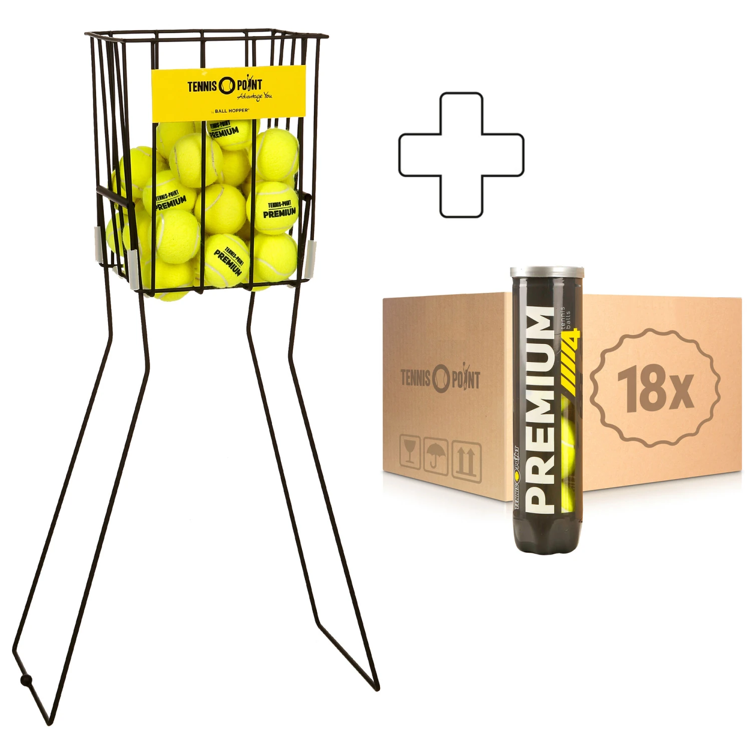 Premium 18 Tubi Da 4 In Aggiunta Cesto Per Palline 3 Premium 18 Tubi Da 4 In Aggiunta Cesto Per Palline