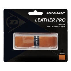 Dunlop Leather Pro Replacement Grip Confezione Da 1 - Marrone