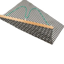 Rete Livellatrice Con Listello In Legno, Pesante - Marrone, Nero Opaco